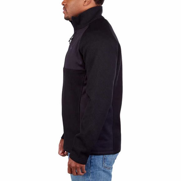 Men’s Gait Half Zip Black Jacket Spyder - Picture 5 of 11